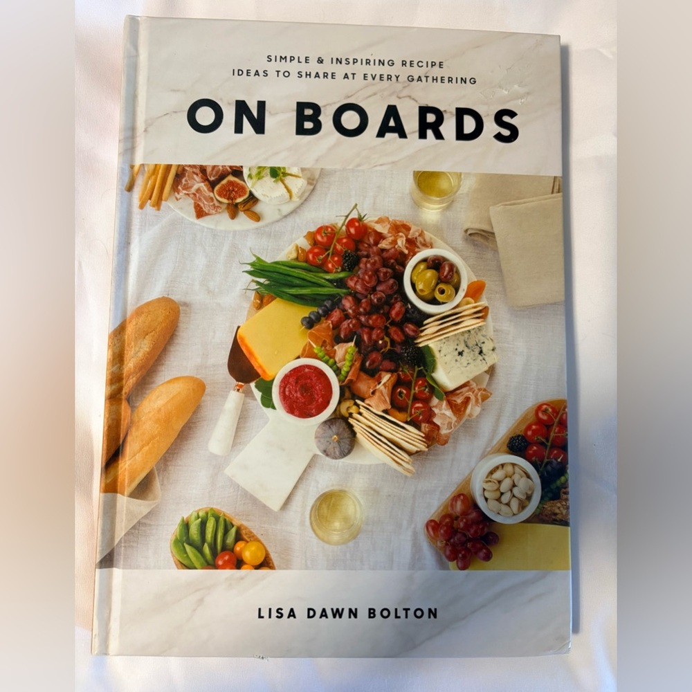 On Boards Hardcover Charcuterie Cookbook